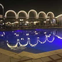 oasis hotel, pool area, hotel, egypt, 