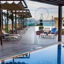 ja ocean view hotel, pool area